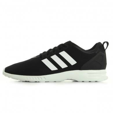Chaussures Adidas Zx Flux Smooth W Femme Noir/Blanc S82884F